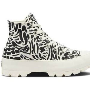 Converse Platform Sneaker Chuck Taylor All Star Lugged High Top Black 7